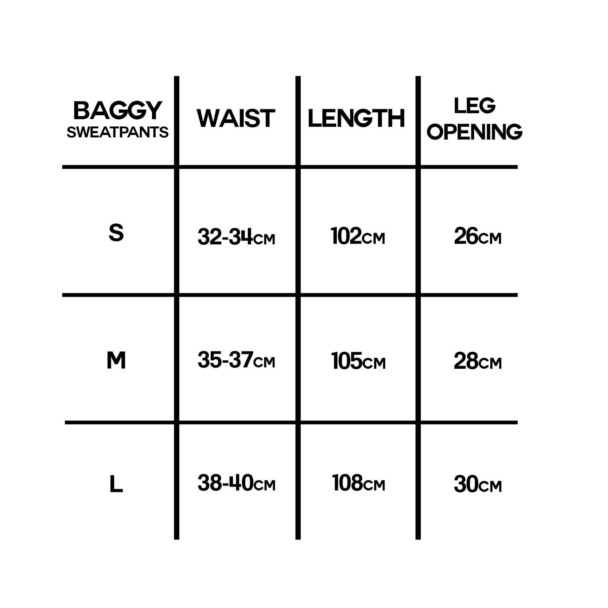 Baggy Sweatpants (Cloudy Blue)